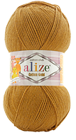 Нитки пряжа для вязания хлопок акрил COTTON GOLD ALIZE Коттон Голд Ализе № 736 - оранжевый