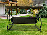 Садова розкладна гойдалка Avko Relax Plus Brown ARSC18722, фото 6