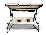 Садова розкладна гойдалка Avko Relax Plus Beige ARSC18733, фото 3
