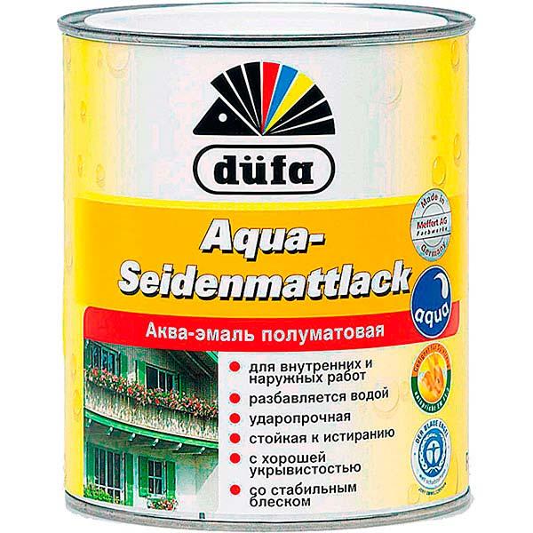 Дюфа aqua-Seidenmattlack Акваемаль напівмвтова 2,5л для вн. нар.