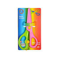 Ножницы канцелярские Детские "C" COLOR-IT 2013 пластиковые Розово-зеленый, Time Toys