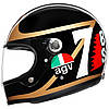 МОТОШОЛОМ ЗАКРИТИЙ AGV X3000 - BARRY SHEENE, фото 2