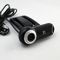 Веб-камера 1200p HD+ Logitech Quickcam Pro 9000 (860-000109, V-UBM46) USB чорний бу