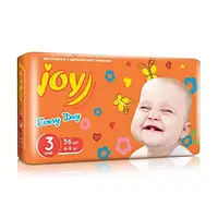 Підгузки Joy Every Day розмір 3 (4-9 кг), 56 шт