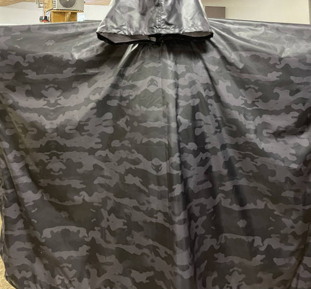 Дощовик пончо палатка чорний мультикам FDS - фото 1 - id-p2136673892