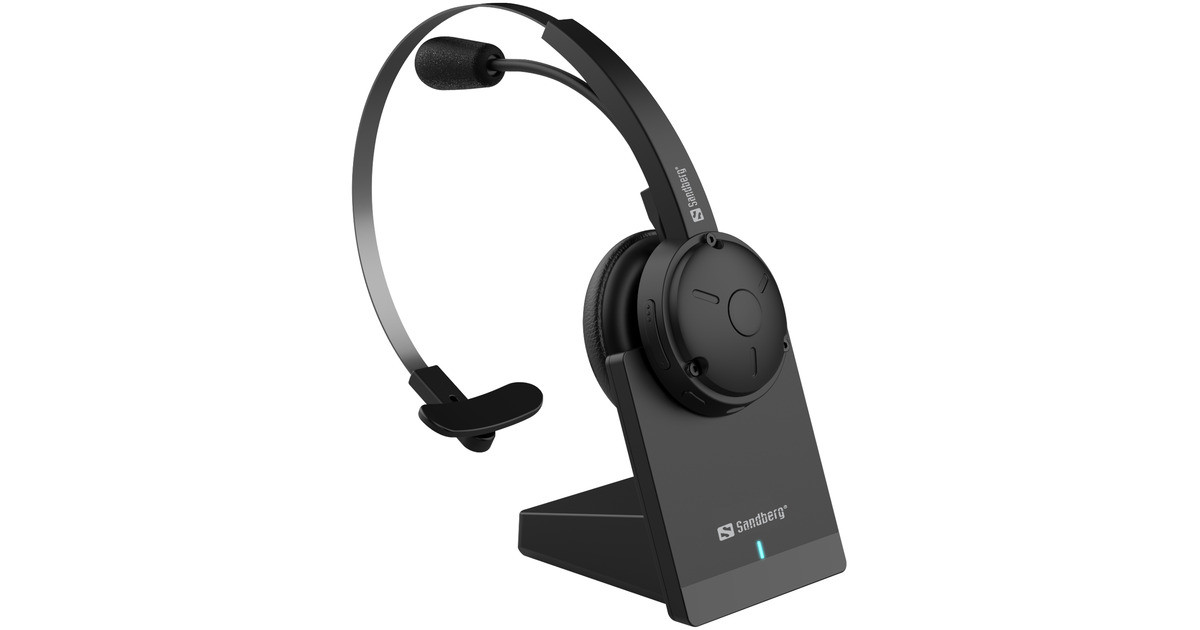 Бездротова гарнітура Bluetooth Sandberg Headset Business Pro чорні б/у