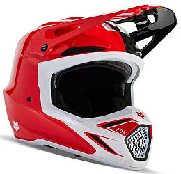 Шолом FOX V3 RS OPTICAL HELMET (Flo Red), XL, XL