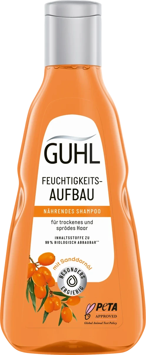 Шампунь для сухого волосся GUHL Feuchtigkeitsaufbau, 250 мл