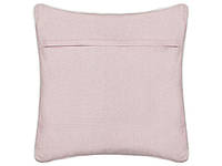 Хлопковая подушка Вышитые сердечки 45 х 45 см Розовый GAZANIA