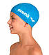 Шапочка для плавання Arena Silicone Jr Cap (006360-904) Light Blue дитяча, фото 3