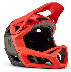 Шолом FOX PROFRAME RS Helmet - NUF (Orange Flame), L