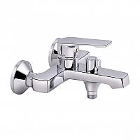 Змішувач для ванни Q-tap Vítkov 3019104GC короткий вилив Chrome (k35)