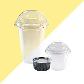 Стакани пластикові