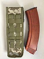 Подсумок с системой крепления MOLLE для переноски и хранения боеприпасов, сумка милитари из ткани Оксфорд