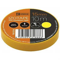 Изолента EMOS PVC 15 10 YELLOW K[, код: 8327923