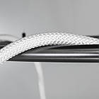 Сучасна світлодіодна люстра шланг 48 Вт колір каркасу чорний хром D-0863-D800BHR, фото 3