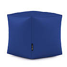 Пуф-кубик Студія комфорту Оксфорд стандарт + синій (09224)