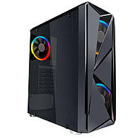 Корпус без БП 1stPlayer F4-3R2 RGB Black XE, код: 7928254