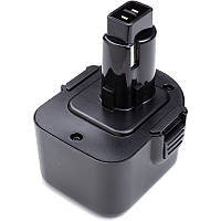 Аккумулятор PowerPlant для шуруповертов и электроинструментов BLACK&DECKER 12V 2.0Ah Ni-MH (A9252) DL