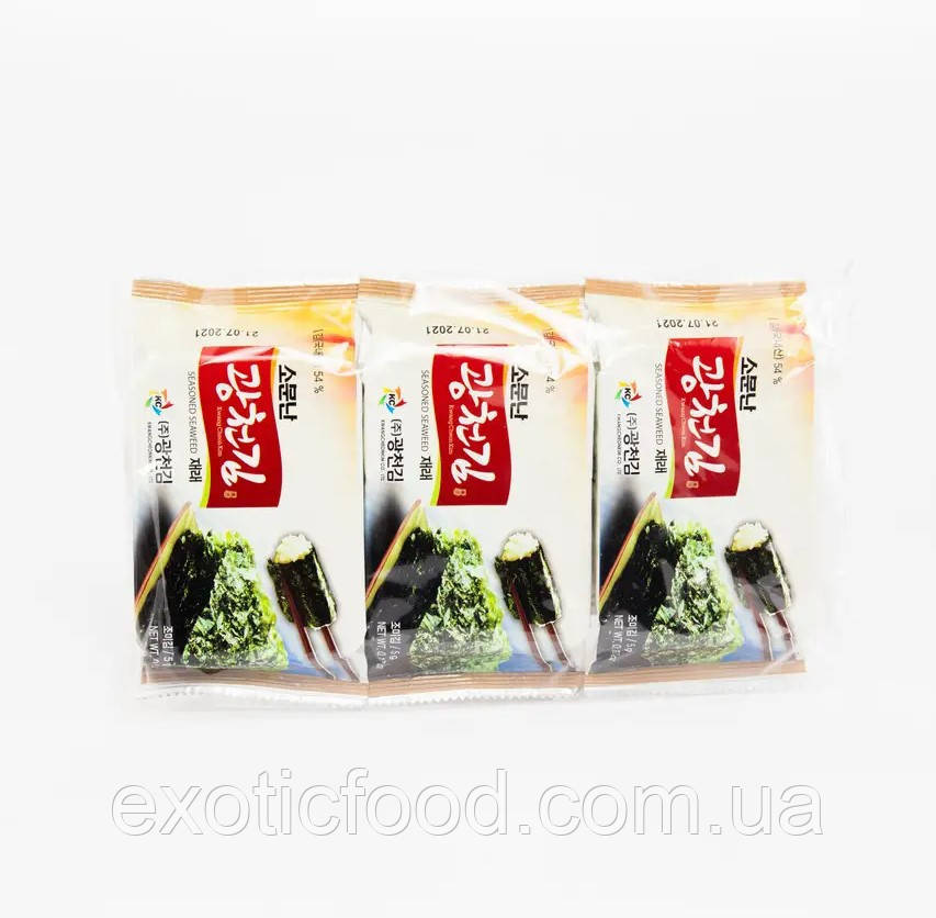 Норі - снек Seaweed Traditional (класичні) 5 г