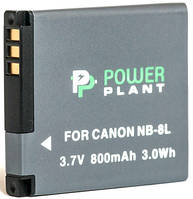 Аккумулятор PowerPlant Canon NB-8L 800mAh DL