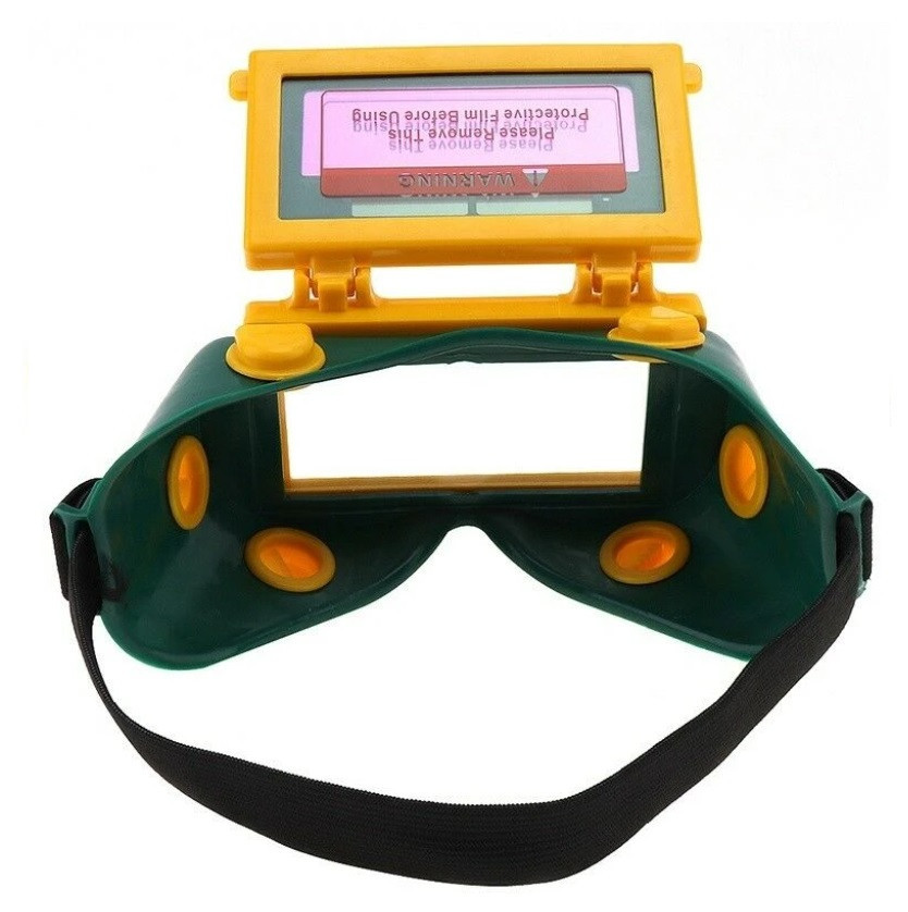 Защитные очки RIAS Welding Mask для сварки и резки металла Yellow-Green (3_01576) XE, код: 7918835 - фото 4 - id-p2136694617