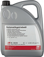 Трансмісійна олива червона ATF Febi Bilstein Automatikgetrieol (5л) 36449