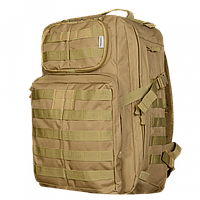 Тактичний, місткий рюкзак з системою Molle Camotec 40л койот FDS