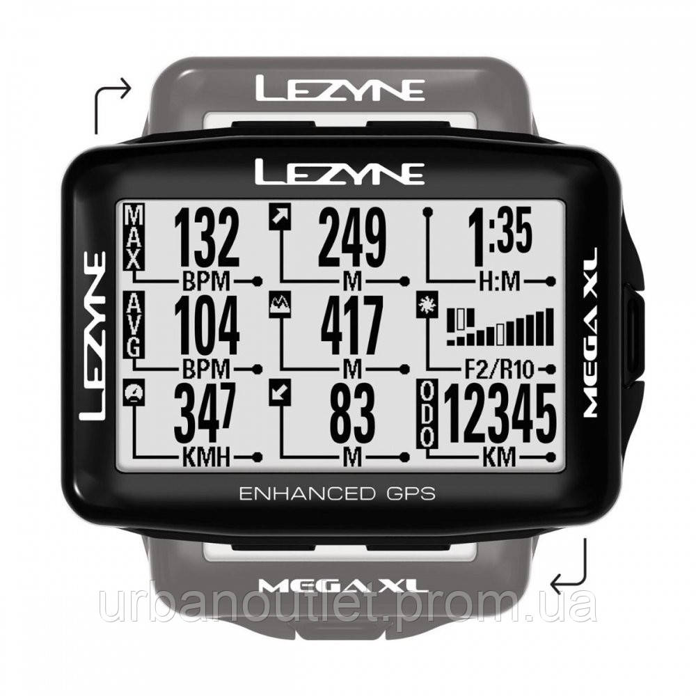 GPS компьютер Lezyne Mega XL GPS Smart Loaded (1052-4712806 003739) K[, код: 8185595 - фото 8 - id-p2136706485