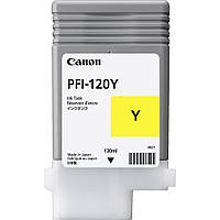 Картридж Canon PFI-120 Yellow, 130ml (2888C001AA) XE, код: 6618944