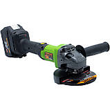 Акумуляторна болгарка 125мм ProCraft PGA20 Професійна УШМ, Кутова шліфувальна машина Прокрафт, Гарантія 3 роки, фото 3