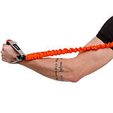 Еспандер плечовий трубчастий з ручками в захисному рукаві середнє навантаження Zelart FI-7829-M, фото 5