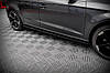 Пороги Audi A3 8V Sportback (12-16) тюнінг обвіс леза спідниця елерон, фото 4