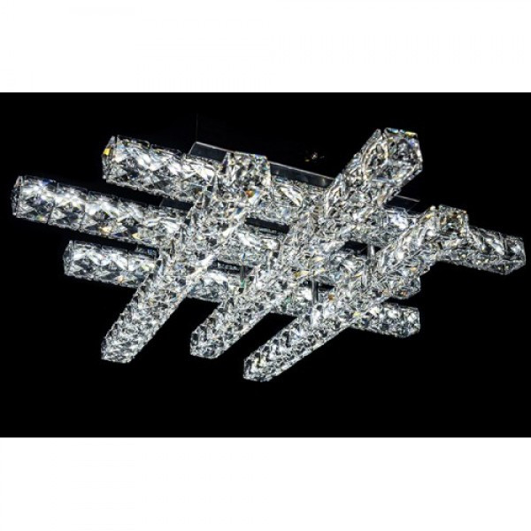 Стельова світлодіодна люстра світильник із кришталем Linisoln S012, фото 1
