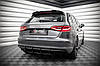 Дифузор Audi A3 8V Sportback (12-16) тюнінг обвіс спідниця елерон, фото 4