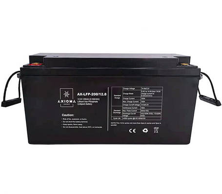 Акумулятор літієвий LiFePo4 AXIOMA energy AX-LFP-200/12.8 12.8В 200A, фото 1