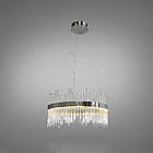 Світлодіодна кришталева люстра в стилі Арт-Деко колір каркасу хром D-940/500CH, фото 4
