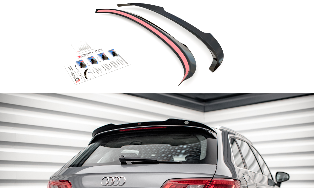 Спойлер Audi A3 8V Sportback (12-16) тюнінг обвіс сабля елерон