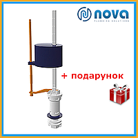 Поплавець для зливного бачка унітаза Nova нижнього подавання води пластиковий 1/2" Клапан для унітаза нижньої