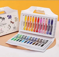 Набор акриловых маркеров в кейсе 24 цвета для рисования MD 113