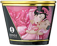 Масажна свічка Shunga Rose Petals із запахом троянди 170 мл AIW Or2355, фото 3
