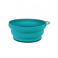 Тарелка Lifeventure Silicone Ellipse Bowl Teal 450 мл (1012-75526) XE, код: 7537945