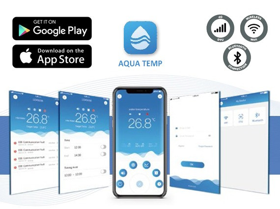 Спрощене керування з додатком Aqua Temp