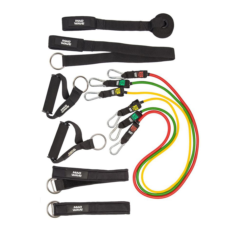 Набір еспандерів MadWave Dry Training MULTI set M077007000W багатофункціональні еспандери, фото 1