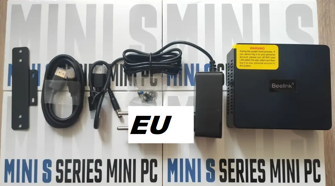 Міні ПК Beelink Mini S 8/256Gb Windows 11 Intel Celeron N5095