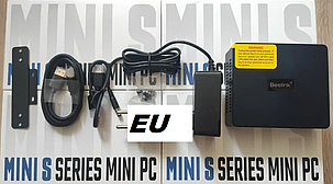 Міні ПК Beelink Mini S 8/256Gb Windows 11 Intel Celeron N5095, фото 1