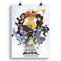 Плакат Аватар Легенда про Аанг | Avatar The Last Airbender 07