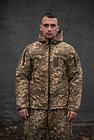 UA1 Тактична зимова куртка Omni-Heat Softshell до -20 піксель FDS