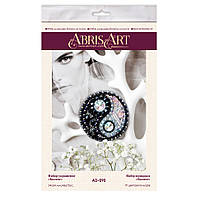 Набор для вышивки бисером украшения "Баланс" Abris Art AD-090 на натуральном холсте, Time Toys