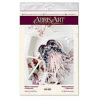 Набор для вышивки бисером украшения "Окрыляй" Abris Art AD-202 на натуральном холсте, Time Toys